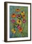 Monarchs and Sunflowers-Charlsie Kelly-Framed Giclee Print