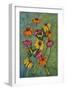 Monarchs and Sunflowers-Charlsie Kelly-Framed Giclee Print