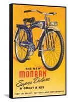 Monark Bike-null-Framed Stretched Canvas