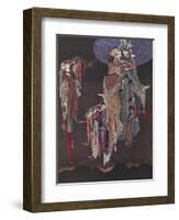 Monas and Una-Harry Clarke-Framed Giclee Print