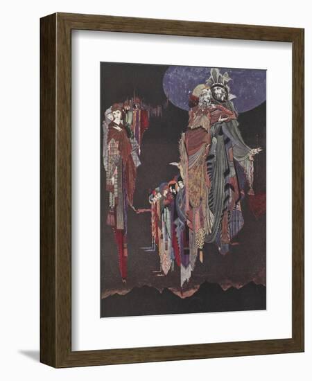 Monas and Una-Harry Clarke-Framed Giclee Print