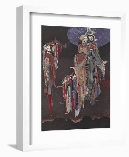 Monas and Una-Harry Clarke-Framed Giclee Print