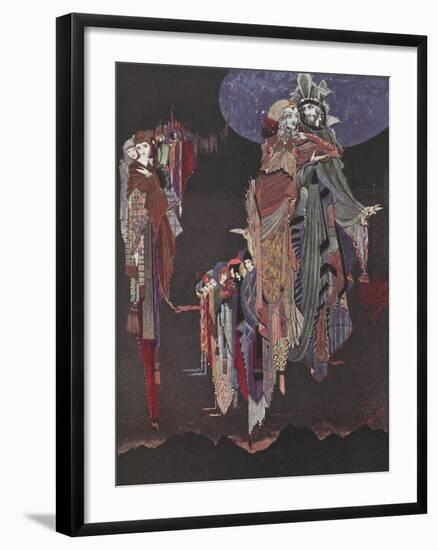 Monas and Una-Harry Clarke-Framed Giclee Print