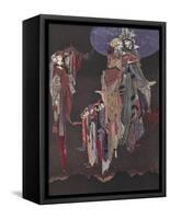 Monas and Una-Harry Clarke-Framed Stretched Canvas