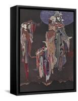 Monas and Una-Harry Clarke-Framed Stretched Canvas