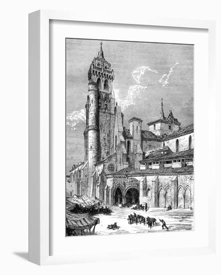 Monasterio De Las Huelgas, Burgos, Spain, 19th Century-Gustave Doré-Framed Giclee Print