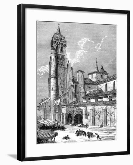 Monasterio De Las Huelgas, Burgos, Spain, 19th Century-Gustave Doré-Framed Giclee Print