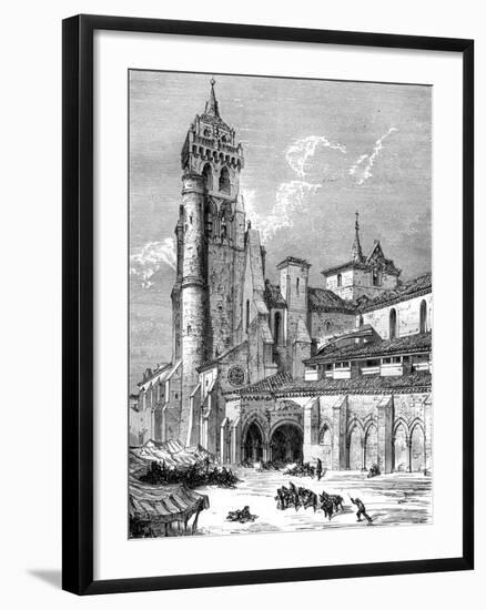 Monasterio De Las Huelgas, Burgos, Spain, 19th Century-Gustave Doré-Framed Giclee Print