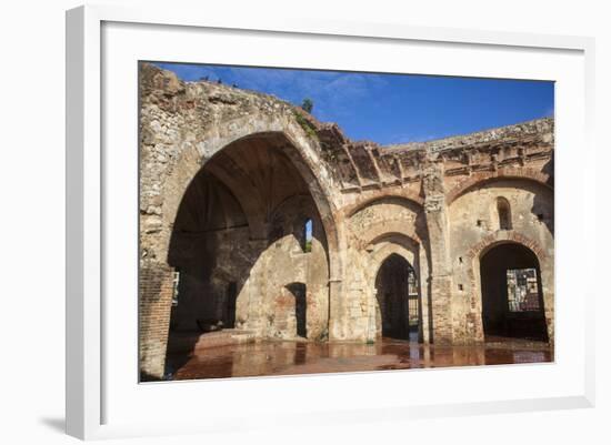 Monasterio De San Francisco, Colonial Zonesanto Domingo, Dominican Republic, West Indies, Caribbean-Jane Sweeney-Framed Photographic Print