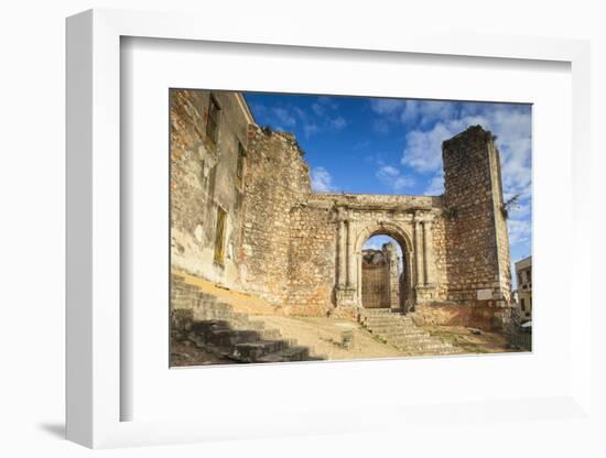 Monasterio De San Francisco, Colonial Zonesanto Domingo, Dominican Republic, West Indies, Caribbean-Jane Sweeney-Framed Photographic Print