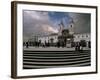 Monasterio De San Francisco, with Glow of Volcanic Ash in Sky, Plaza De San Francisco, Quito-Jane Sweeney-Framed Photographic Print