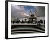 Monasterio De San Francisco, with Glow of Volcanic Ash in Sky, Plaza De San Francisco, Quito-Jane Sweeney-Framed Photographic Print