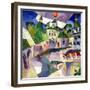 Monastery, 1926-Aristarkh Vasilievic Lentulov-Framed Giclee Print