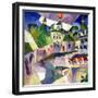 Monastery, 1926-Aristarkh Vasilievic Lentulov-Framed Giclee Print