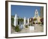 Monastery and Bell Tower at Paleokastritsa, Corfu, Ionian Islands, Greek Islands, Greece-Hans Peter Merten-Framed Photographic Print