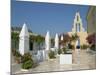 Monastery and Bell Tower at Paleokastritsa, Corfu, Ionian Islands, Greek Islands, Greece-Hans Peter Merten-Mounted Photographic Print