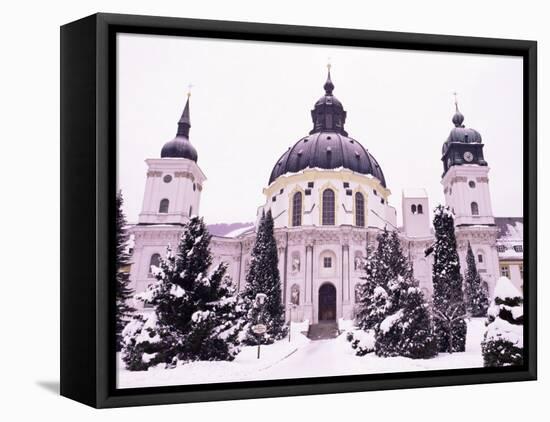 Monastery and Benedictine Abbey, Ettal, Bavaria, Germany-Sergio Pitamitz-Framed Stretched Canvas