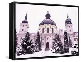 Monastery and Benedictine Abbey, Ettal, Bavaria, Germany-Sergio Pitamitz-Framed Stretched Canvas