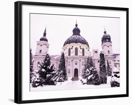 Monastery and Benedictine Abbey, Ettal, Bavaria, Germany-Sergio Pitamitz-Framed Photographic Print