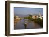 Monastery and Ywama Village, Inle Lake, Shan State, Myanmar (Burma), Asia-Tuul-Framed Photographic Print