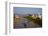 Monastery and Ywama Village, Inle Lake, Shan State, Myanmar (Burma), Asia-Tuul-Framed Photographic Print