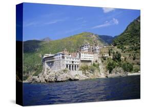 Monastery, Athos, Unesco World Heritage Site, Greece, Europe-Oliviero Olivieri-Stretched Canvas