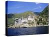 Monastery, Athos, Unesco World Heritage Site, Greece, Europe-Oliviero Olivieri-Stretched Canvas