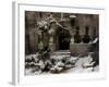 Monastery Garden in Snow-Carl Friedrich Lessing-Framed Giclee Print