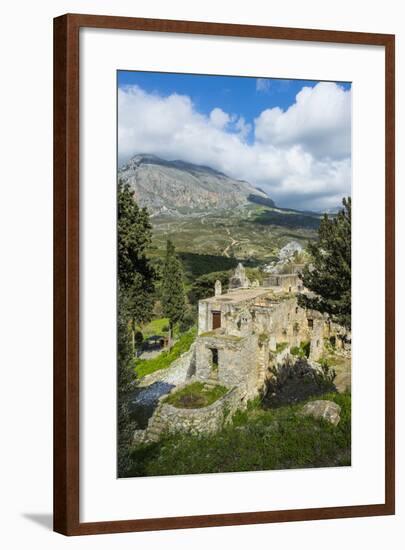Monastery Kato Preveli (Kato Moni Preveli), Crete, Greek Islands, Greece, Europe-Michael Runkel-Framed Photographic Print