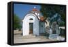 Monastery of Agrilion Church, Kefalonia, Greece-Peter Thompson-Framed Stretched Canvas