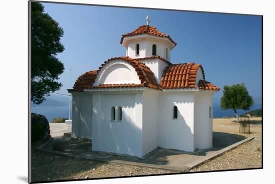 Monastery of Agrilion Church, Kefalonia, Greece-Peter Thompson-Mounted Photographic Print