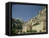 Monastery of Montserrat, Near Barcelona, Catalonia, Spain-Michael Busselle-Framed Stretched Canvas