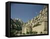 Monastery of Montserrat, Near Barcelona, Catalonia, Spain-Michael Busselle-Framed Stretched Canvas