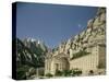 Monastery of Montserrat, Near Barcelona, Catalonia, Spain-Michael Busselle-Stretched Canvas