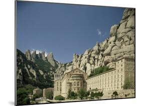 Monastery of Montserrat, Near Barcelona, Catalonia, Spain-Michael Busselle-Mounted Photographic Print