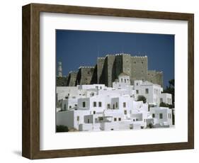 Monastery of St. John the Theologian at Hora-Chris Hellier-Framed Photographic Print