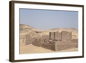 Monastery of St. Simeon, Founded in the 7th Century, Aswan, Egypt, North Africa, Africa-Richard Maschmeyer-Framed Photographic Print