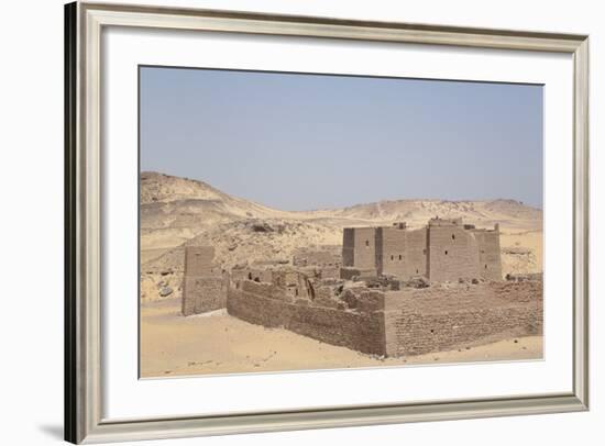 Monastery of St. Simeon, Founded in the 7th Century, Aswan, Egypt, North Africa, Africa-Richard Maschmeyer-Framed Photographic Print