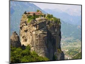 Monastery of the Holy Trinity (Agia Triada), Meteora, UNESCO World Heritage Site, Greece, Europe-null-Mounted Photographic Print