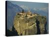 Monastery of the Holy Trinity, Meteora, UNESCO World Heritage Site, Greece, Europe-Simanor Eitan-Stretched Canvas