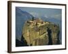 Monastery of the Holy Trinity, Meteora, UNESCO World Heritage Site, Greece, Europe-Simanor Eitan-Framed Photographic Print