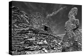 Monastery on Skellig Michael, UNESCO World Heritage Site, County Kerry, Munster, Republic of Irelan-Carsten Krieger-Stretched Canvas