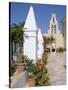 Monastery, Paleokastritsa, Corfu, Greek Islands, Greece-Hans Peter Merten-Stretched Canvas