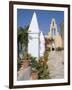 Monastery, Paleokastritsa, Corfu, Greek Islands, Greece-Hans Peter Merten-Framed Photographic Print