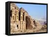 Monastery, Petra, UNESCO World Heritage Site, Jordan, Middle East-Tondini Nico-Framed Stretched Canvas