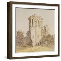 Monastery Ruins-Caspar David Friedrich-Framed Giclee Print