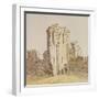 Monastery Ruins-Caspar David Friedrich-Framed Giclee Print