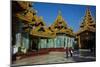 Monastery, Shwedagon Paya, Yangon (Rangoon), Myanmar (Burma), Asia-Tuul-Mounted Photographic Print