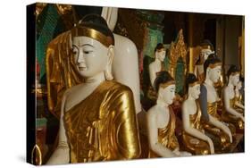 Monastery, Shwedagon Paya, Yangon (Rangoon), Myanmar (Burma), Asia-Tuul-Stretched Canvas