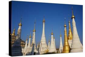 Monastery, Ywama Village, Inle Lake, Shan State, Myanmar (Burma), Asia-Tuul-Stretched Canvas